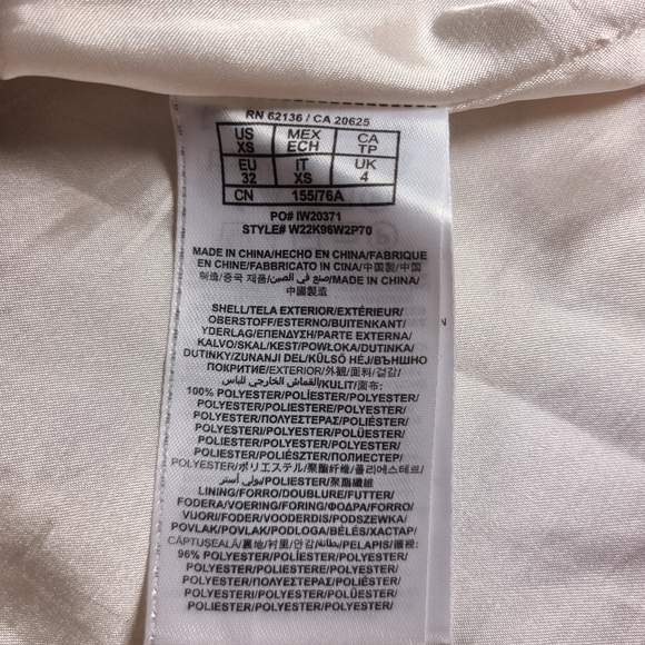 Guess Isabel Asymmetrical Pattern Strapless Dress - Picture 10 of 10